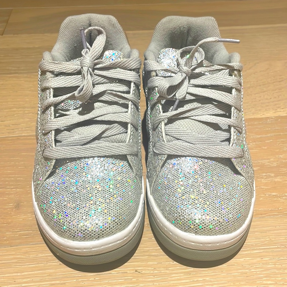 Glitter Heely’s! In the light they sparkle rainbow
